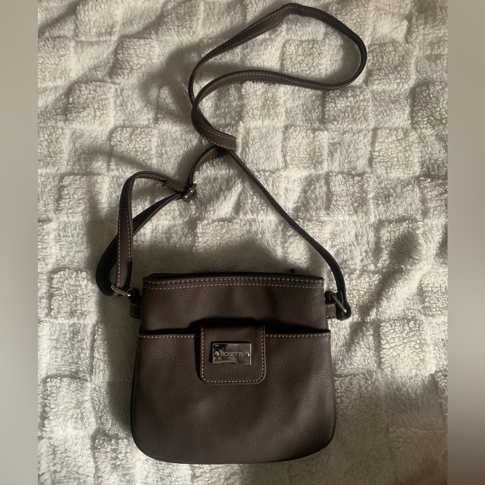 Rossetti brown handbag crossover purse